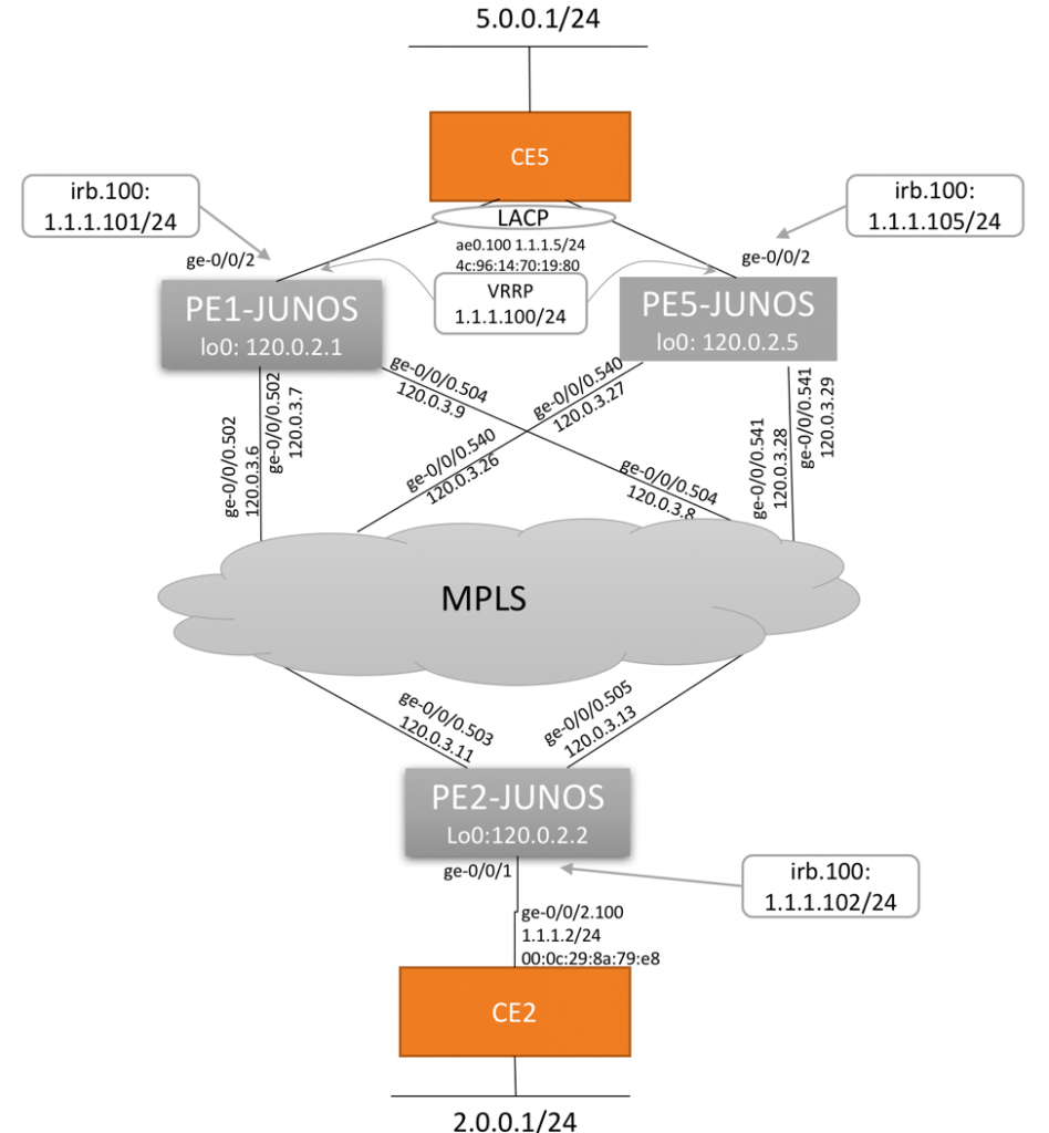 EVPN Type 5 Diagram